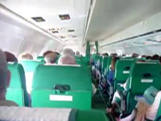 Exhib amjagaz at plane