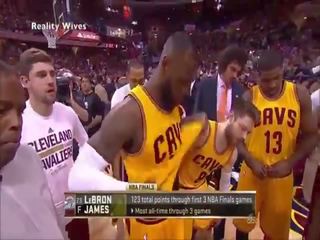 Lebron 詹姆斯 偶然 節目 公雞 上 電視